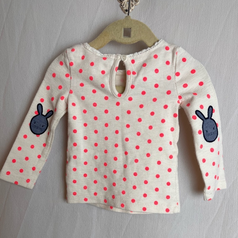 Baby Gap x Sarah Jessica Parker Bunny elbow shirt 12/18 months